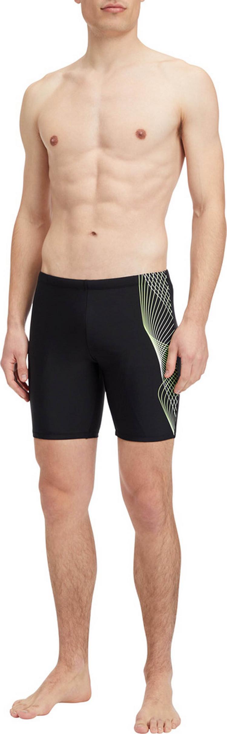ENERGETICS ENERGETICS Norm Badehose Herren - black-green lime - 0 | SportScheck