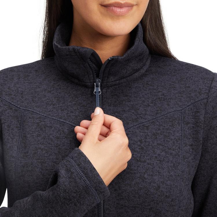 McKinley McKinley Rubin III Strickfleece Damen - melange-navy - 0 | SportScheck