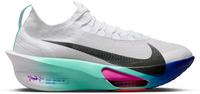 Nike AIR ZOOM ALPHAFLY NEXT% 3 Laufschuhe Herren - white-black-hyper turq-concord