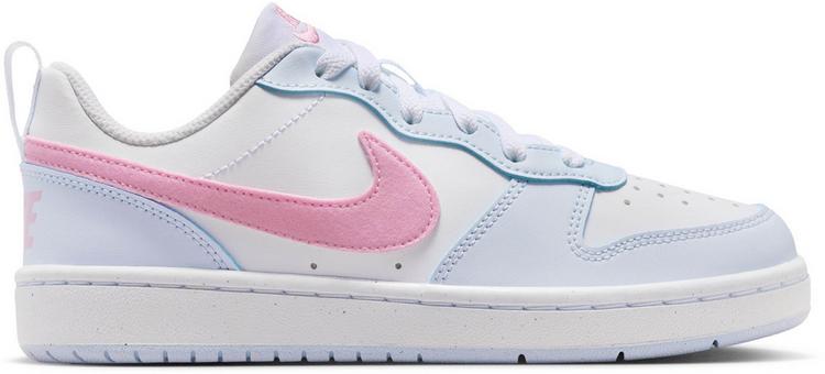 Nike Nike COURT BOROUGH GS Sneaker M&auml;dchen - white-pink rise-football grey - 0 | SportScheck