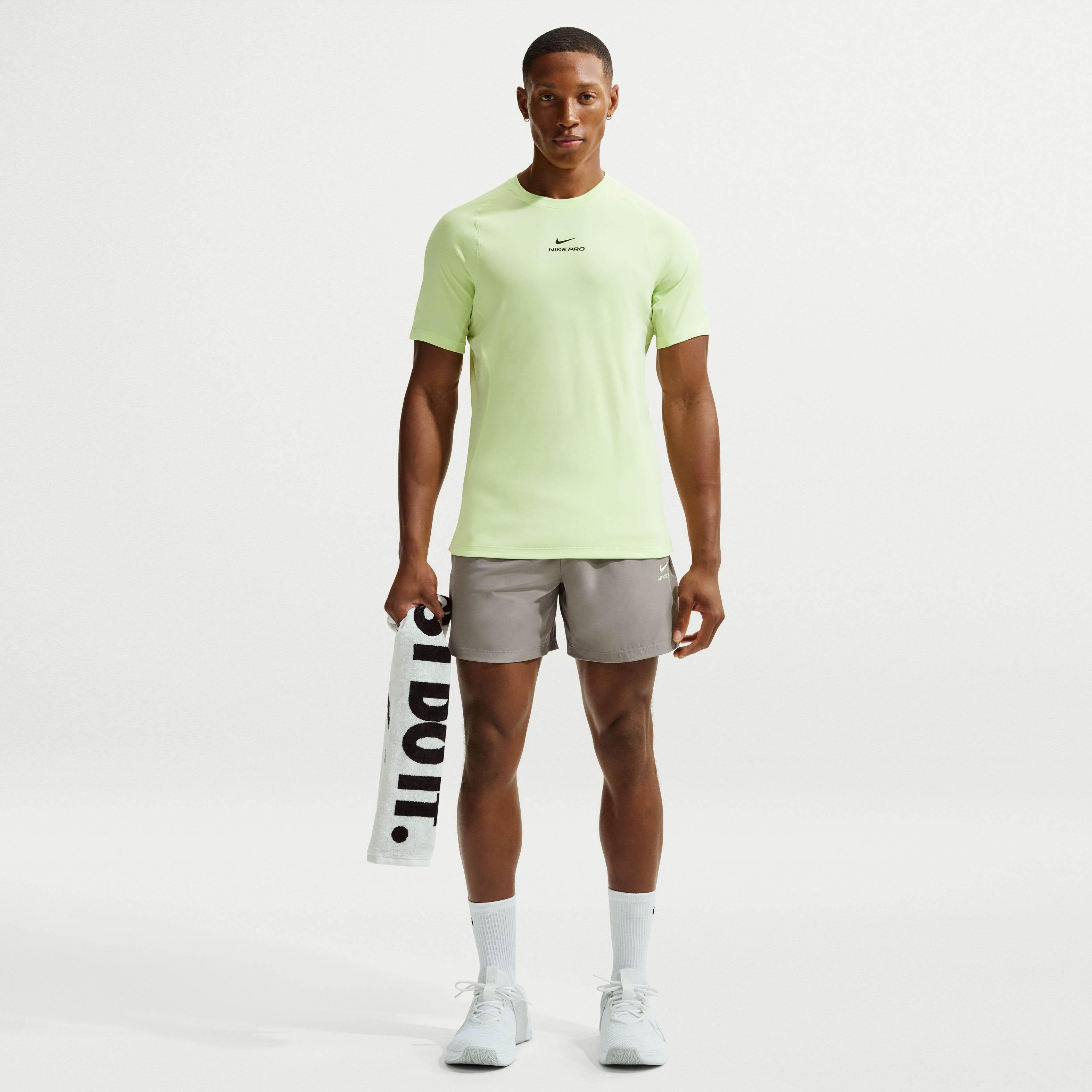 Nike DF Funktionsshorts Herren - light army-lt liquid lime