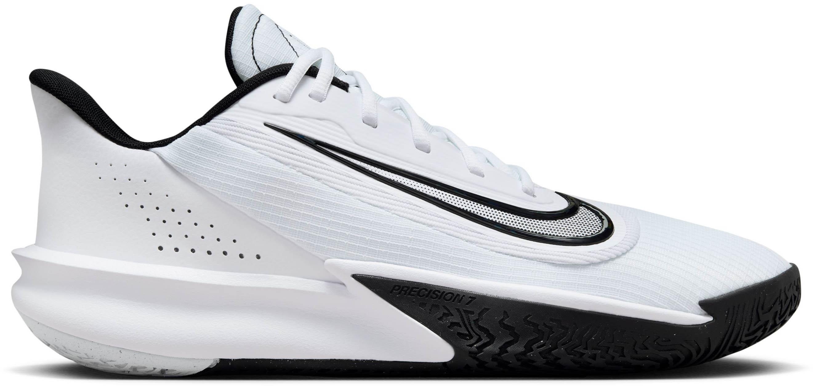Nike NIKE PRECISION VII Basketballschuhe Herren - white-black