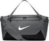 Nike NK BRSLA S DUFF - X Sporttasche - smoke grey-black-white