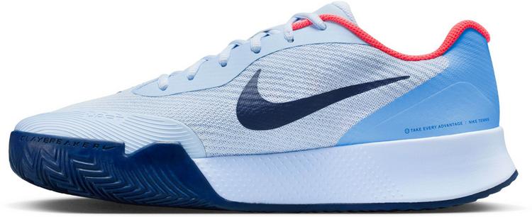 Nike Nike M VAPOR LITE 3 CLY Tennisschuhe Herren - hydrogen blue-midnight navy-hot lav - 0 | SportScheck