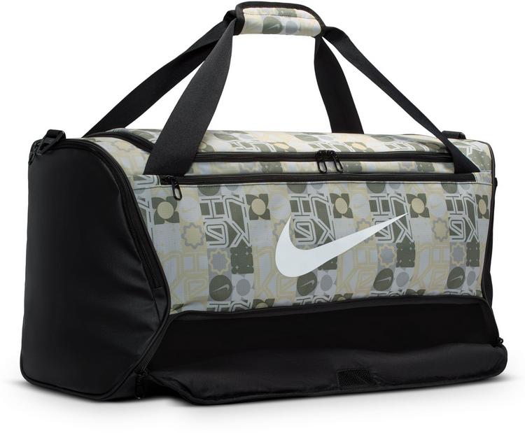 Nike Nike Brasilia DUFFEL GRIP DRUM Sporttasche - off white-black-white - 1 | SportScheck