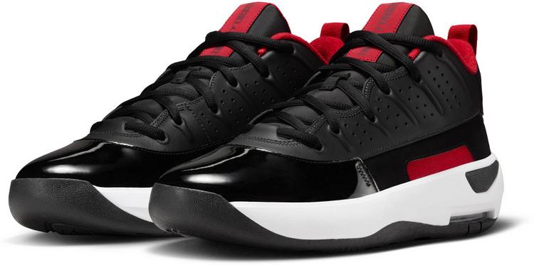 Nike Nike JORDAN MAX AURA 7 Basketballschuhe Herren - black-gym red-white - 3 | SportScheck