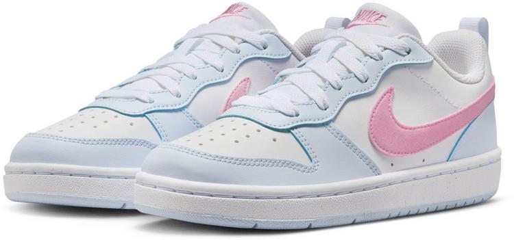 Nike Nike COURT BOROUGH GS Sneaker M&auml;dchen - white-pink rise-football grey - 3 | SportScheck