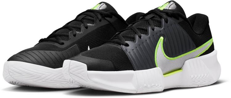 Nike Nike M ZOOM GP CHALLENGE PRO HC Tennisschuhe Herren - black-white-anthracite-volt - 3 | SportScheck