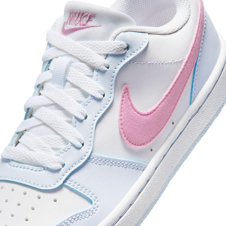 Nike Nike COURT BOROUGH GS Sneaker M&auml;dchen - white-pink rise-football grey - 4 | SportScheck