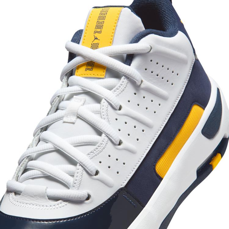 Nike Nike JORDAN MAX AURA 7 Basketballschuhe Herren - white-university gold-obsidian - 4 | SportScheck