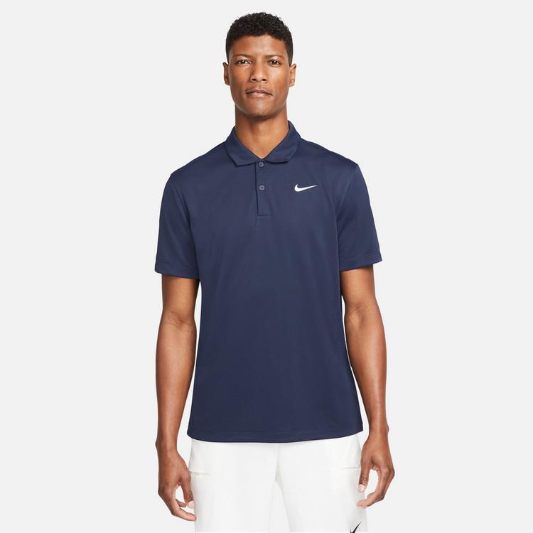 Nike Nike M NKCT DF POLO SOLID Tennis Polo Herren - obsidian-white - 0 | SportScheck