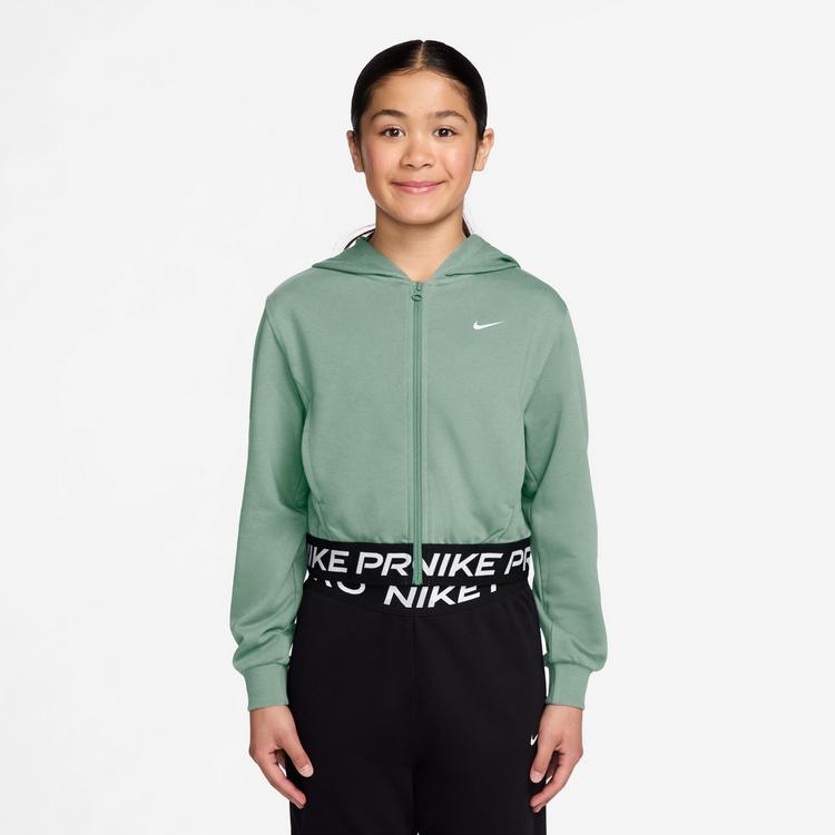 Nike Nike PRO DRI-FIT Trainingsjacke M&auml;dchen - steam-steam-black-white - 0 | SportScheck