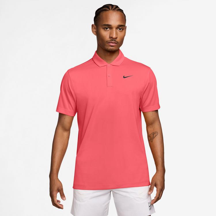 Nike Nike M NKCT DF POLO SOLID Tennis Polo Herren - hot lava-black - 0 | SportScheck