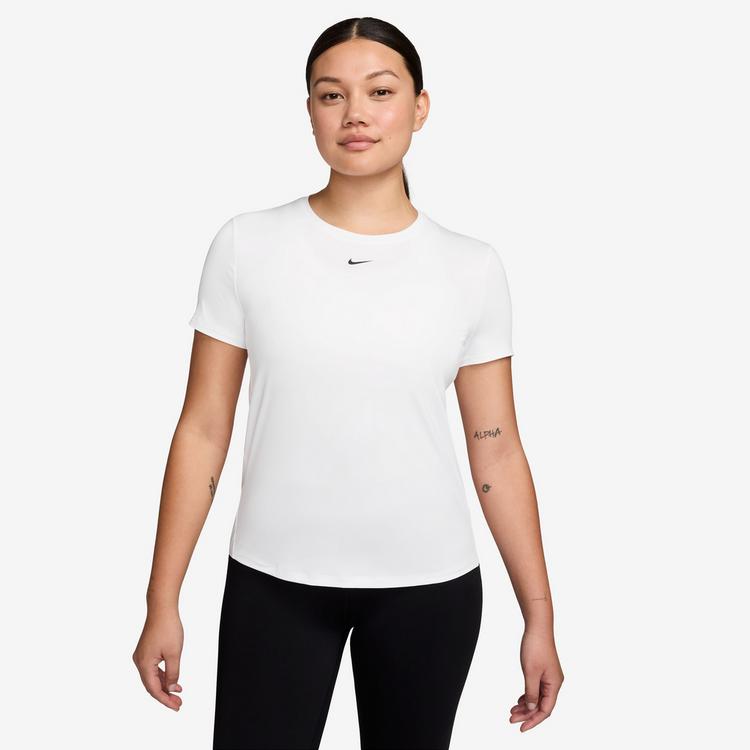 Nike Nike ONE CLASSIC Funktionsshirt Damen - white-black - 4 | SportScheck