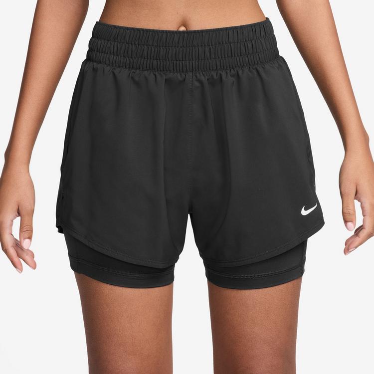 Nike Nike One Funktionsshorts Damen - black-white - 0 | SportScheck