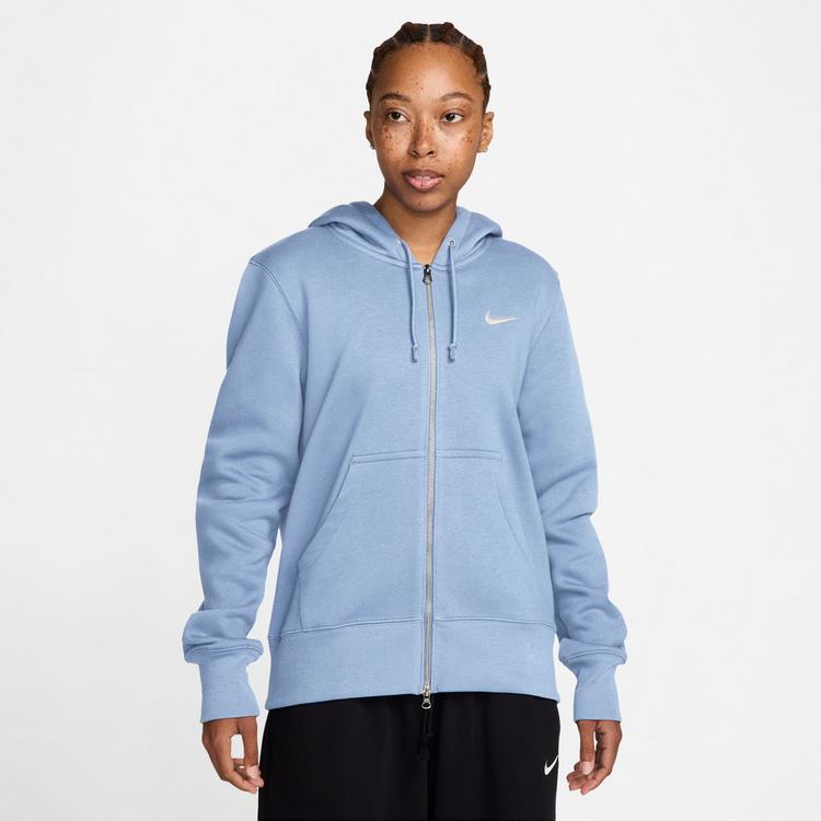 Nike Nike Phoenix Sweatjacke Damen - hydrogen blue-sail - 0 | SportScheck