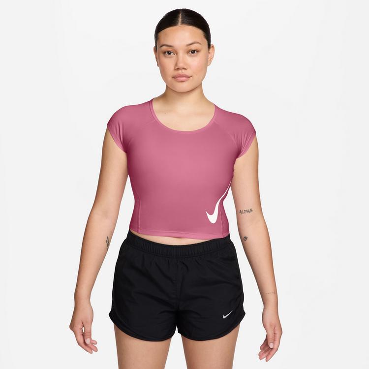 Nike Nike TEMPO Funktionsshirt Damen - peony-photon dust-reflective silv-w - 0 | SportScheck