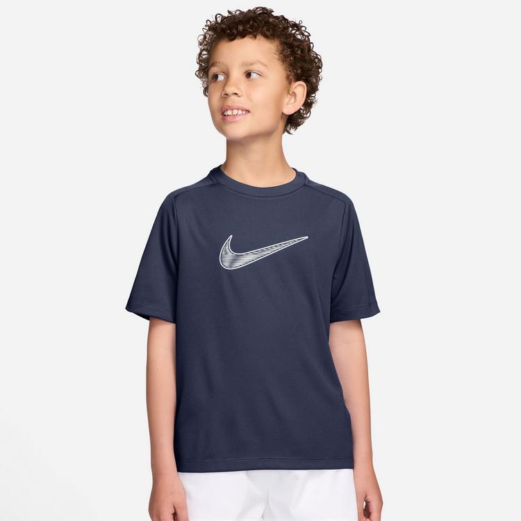 Nike Nike DRI-FIT MULTI HBR Funktionsshirt Jungen - midnight navy-white - 0 | SportScheck