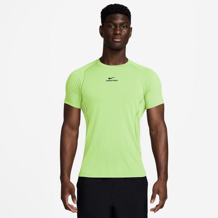 Nike Nike DF Funktionsshirt Herren - lt liquid lime-black - 0 | SportScheck