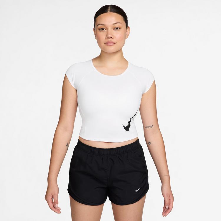 Nike Nike TEMPO Funktionsshirt Damen - white-photon dust-reflective silv-b - 0 | SportScheck