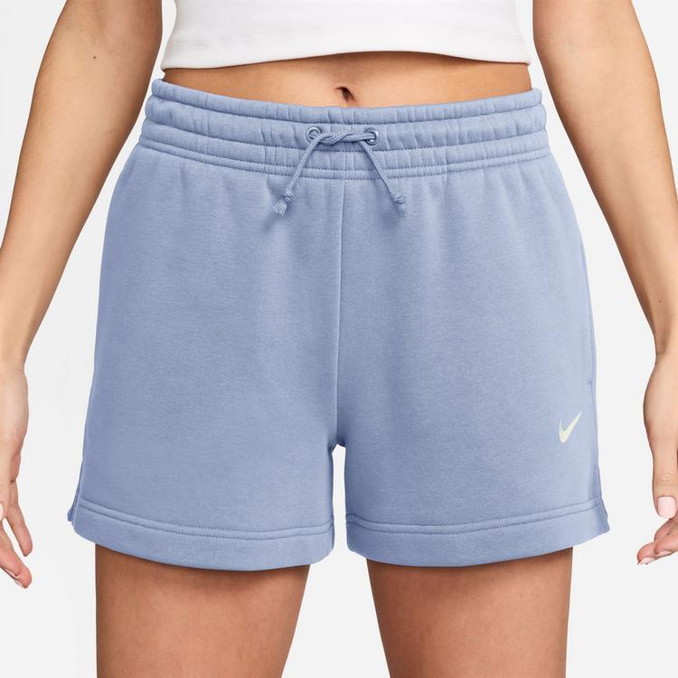Nike Nike Phoenix Shorts Damen - hydrogen blue-sail - 0 | SportScheck