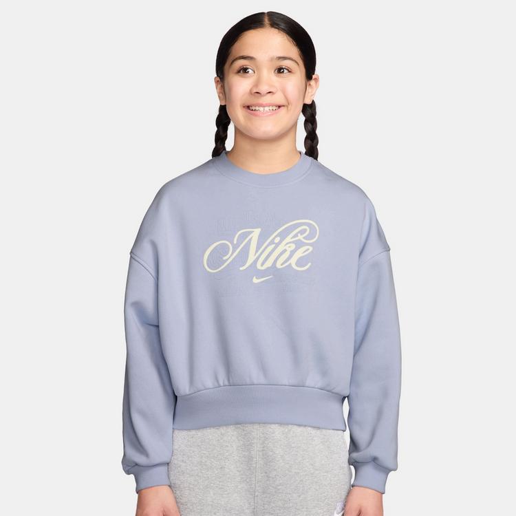 Nike Nike Club Sweatshirt M&auml;dchen - ghost - 0 | SportScheck