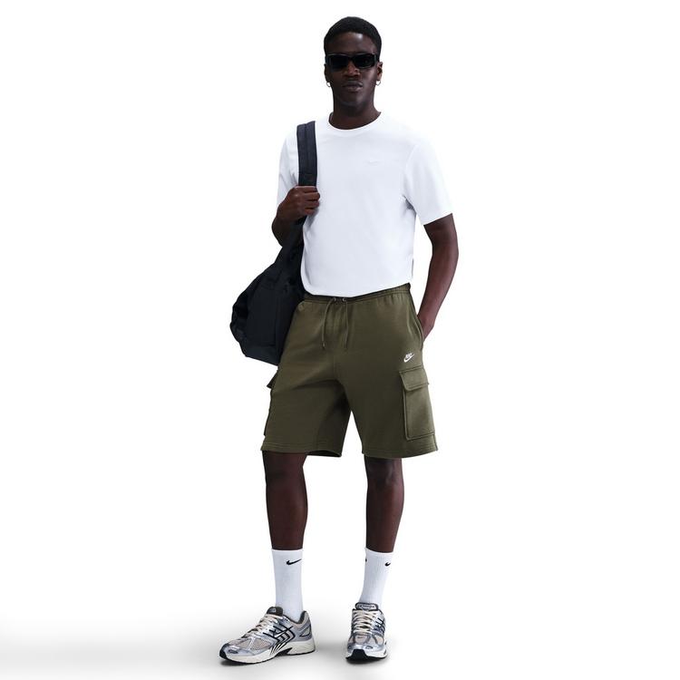 Nike Nike Club Cargoshorts Herren - medium olive-medium olive-white - 0 | SportScheck