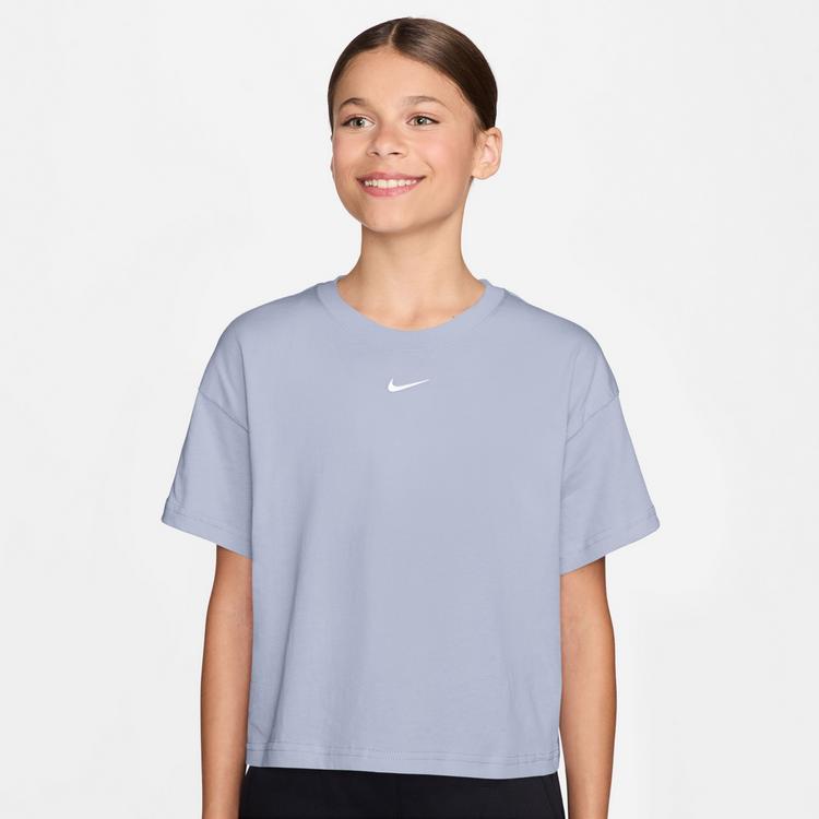 Nike Nike NSW Essentiell T-Shirt M&auml;dchen - ghost - 0 | SportScheck