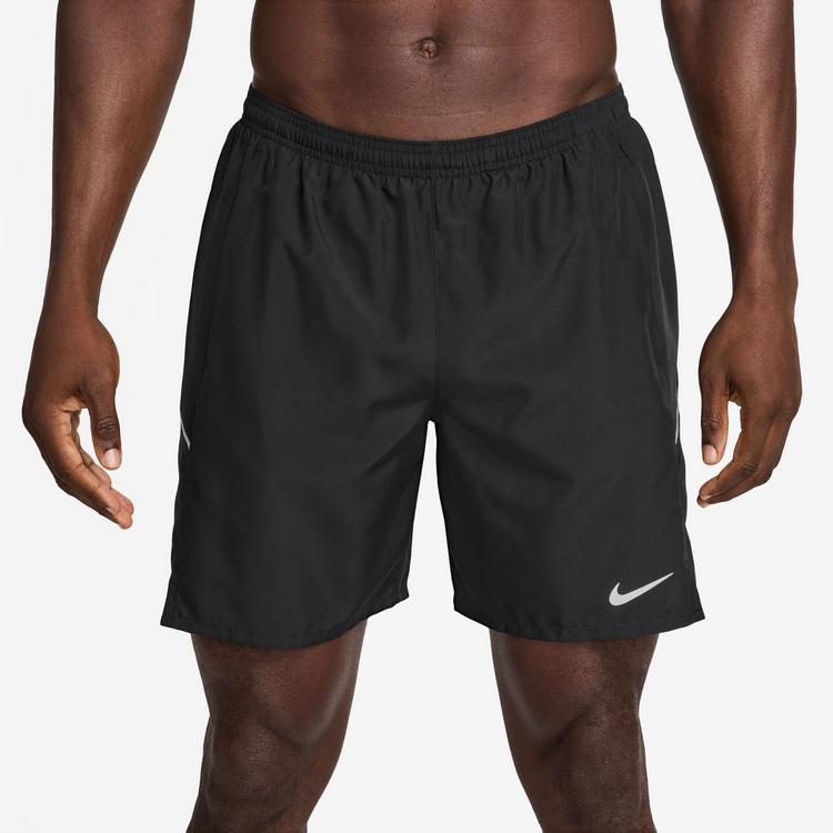 Nike Nike Miler Laufshorts Herren - black-black-reflective silv - 0 | SportScheck