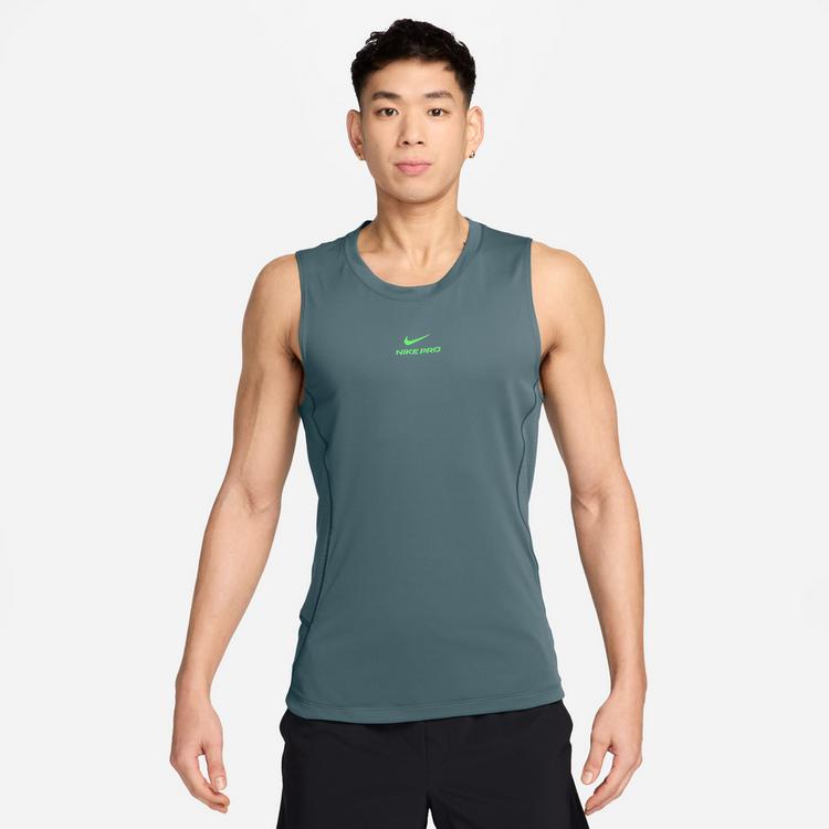 Nike Nike PRO Funktionstank Herren - mineral slate-green strike - 0 | SportScheck