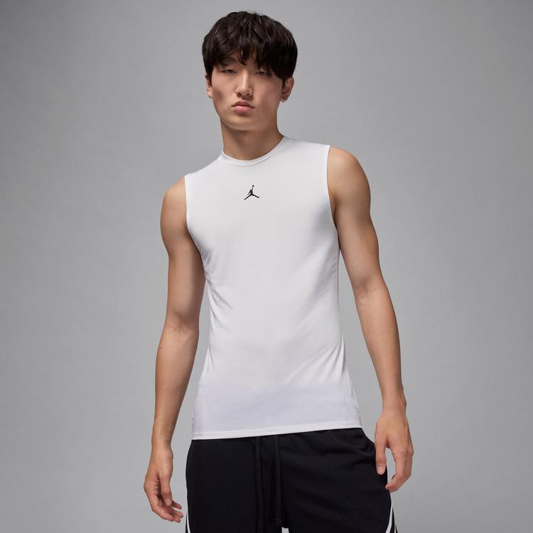 Nike Nike M J DF SPRT SL COMP TOP Funktionstank Herren - white-black - 0 | SportScheck