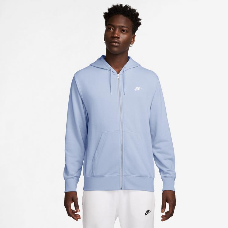 Nike Nike Club Sweatjacke Herren - hydrogen blue-hydrogen blue-white - 0 | SportScheck