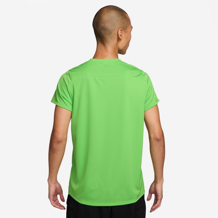 Nike Nike M NKCT DRY VICTORY TOP Tennisshirt Herren - mean green-black - 1 | SportScheck