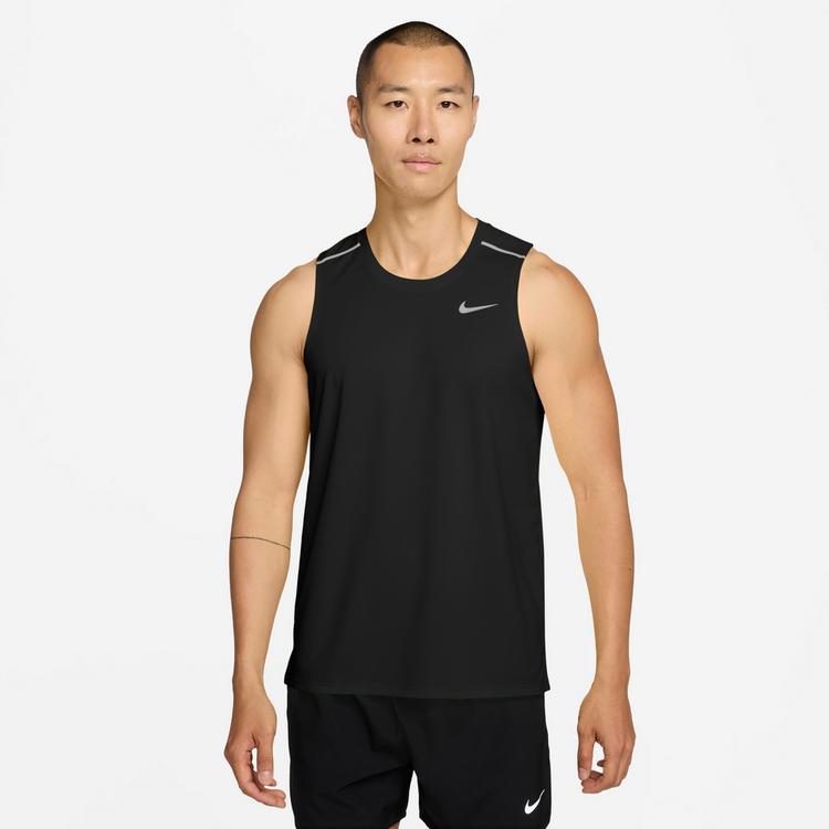 Nike Nike Miler Funktionstank Herren - black-reflective silv - 0 | SportScheck