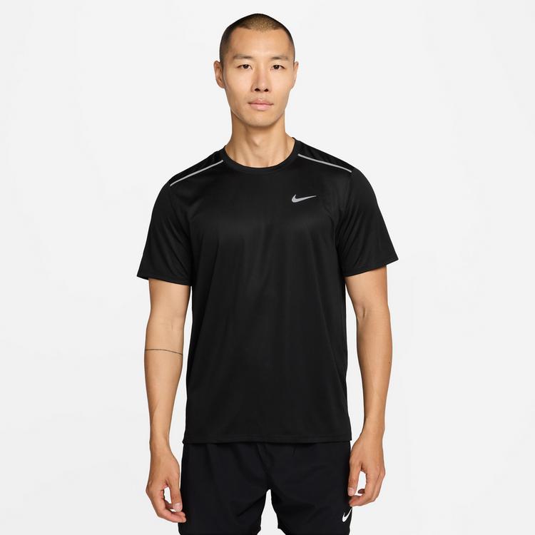 Nike Nike Miler Funktionsshirt Herren - black-reflective silv - 0 | SportScheck