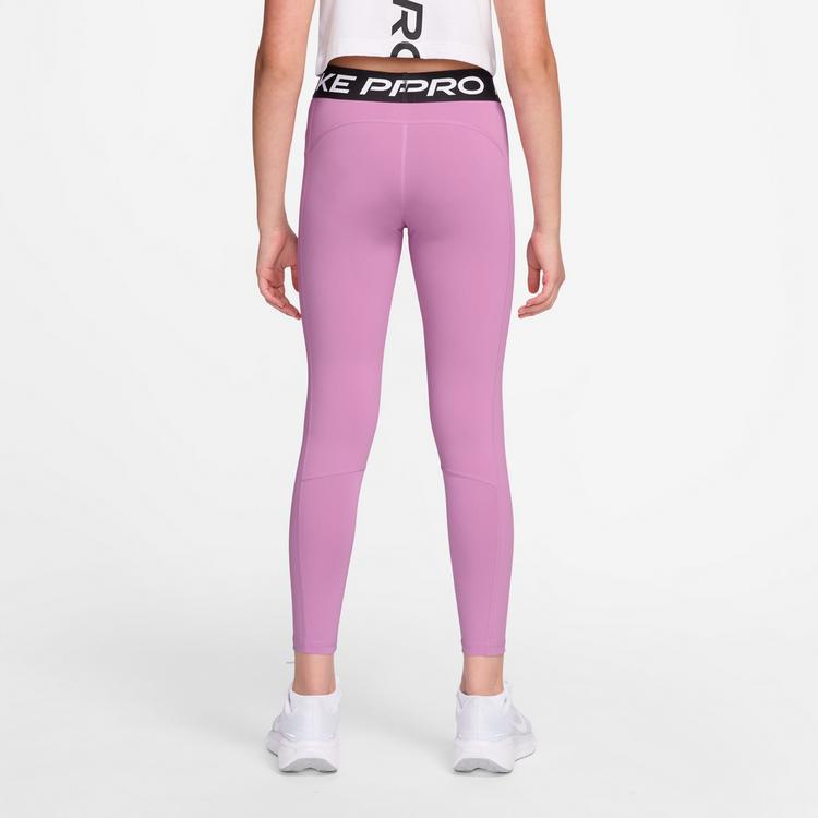 Nike Nike PRO DRI-FIT Tights M&auml;dchen - lt magenta-black-white - 1 | SportScheck