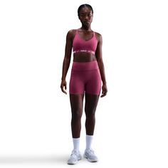 Rückansicht von Nike Indy BH Damen sweet beet
