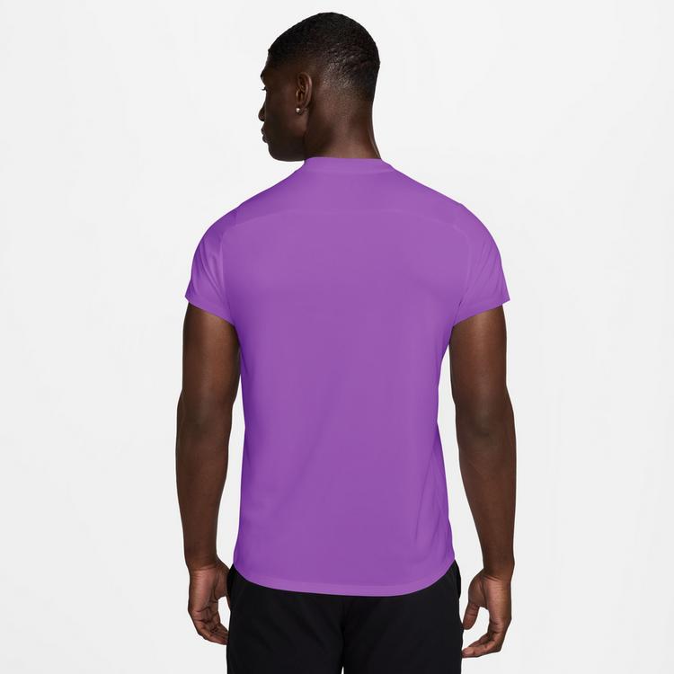 Nike Nike M NKCT DRY VICTORY TOP Tennisshirt Herren - bright violet-white - 1 | SportScheck