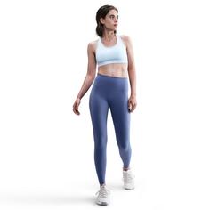 Rückansicht von Nike SWSH BH Damen celestine blue-white