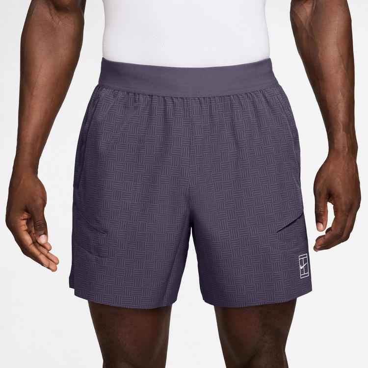 Nike Nike ADVTG Tennisshorts Herren - dark raisin-white - 0 | SportScheck