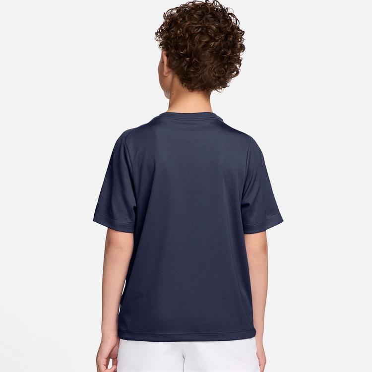Nike Nike DRI-FIT MULTI HBR Funktionsshirt Jungen - midnight navy-white - 1 | SportScheck