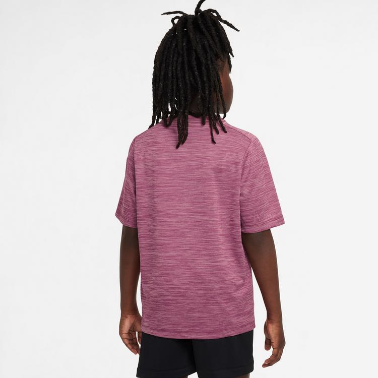 Nike Nike DRI-FIT MULTI LBR HTHR Funktionsshirt Jungen - peony-sweet beet-htr-white - 1 | SportScheck