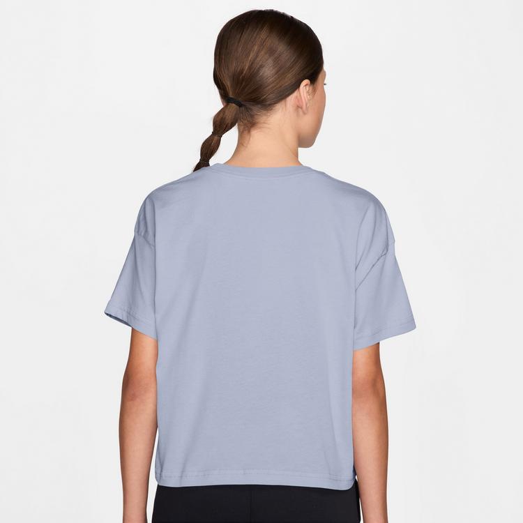 Nike Nike NSW Essentiell T-Shirt M&auml;dchen - ghost - 1 | SportScheck