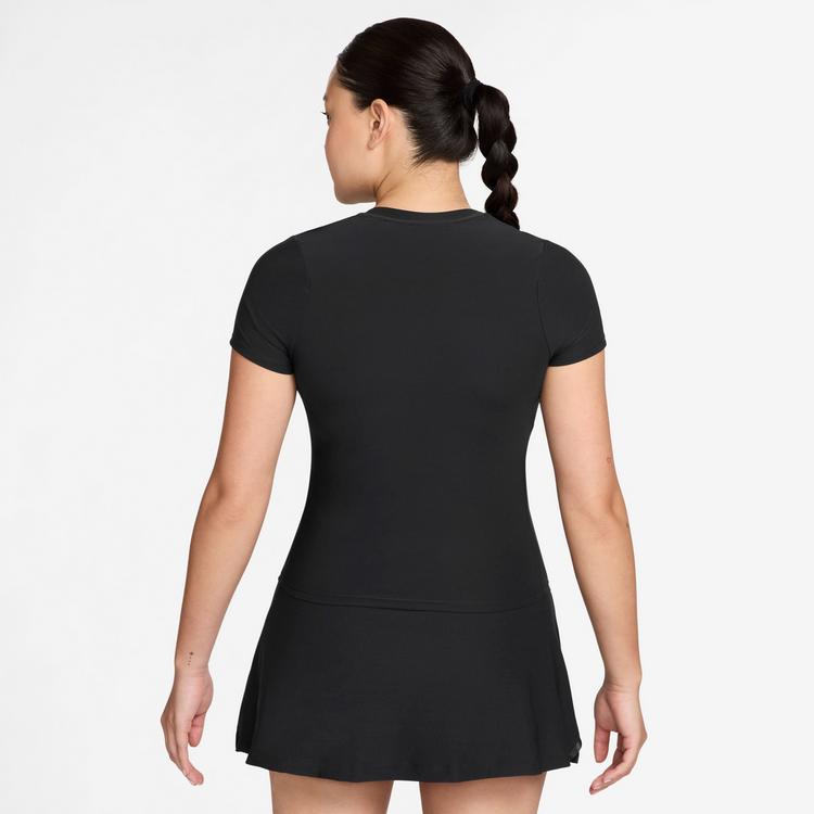 Nike Nike W NK DF VCTRY SS Tennisshirt Damen - black-white - 1 | SportScheck