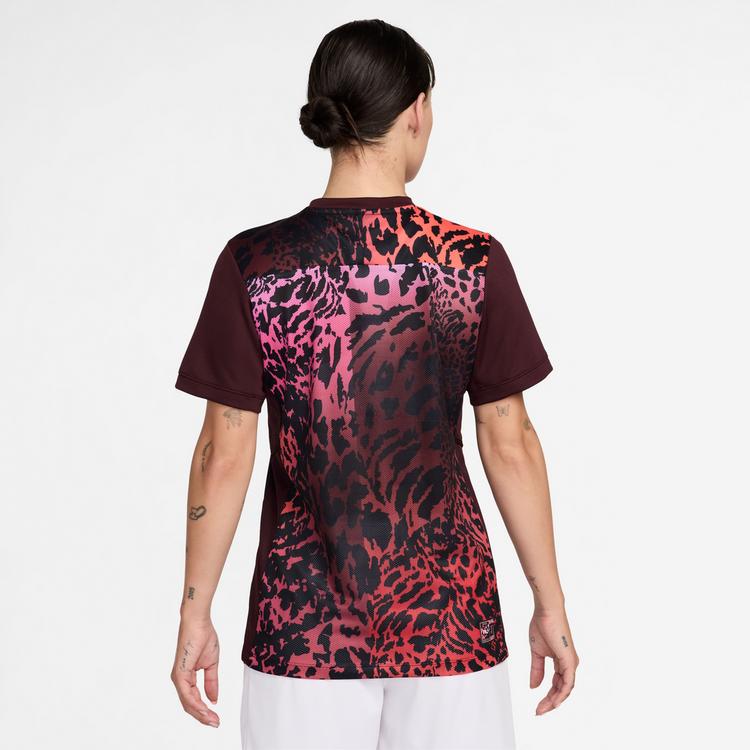 Nike Nike Academy T-Shirt Damen - burgundy crush-pure platinum - 1 | SportScheck