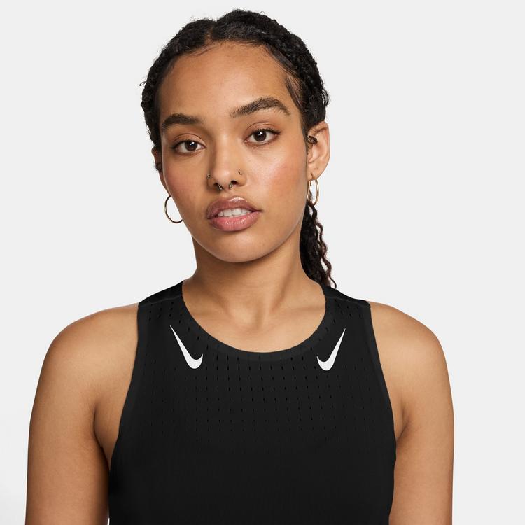 Nike Nike ARSWFT DFADV Funktionstank Damen - black-white - 2 | SportScheck