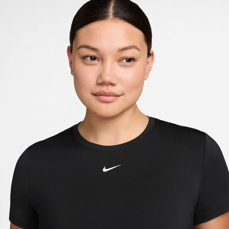 Nike Nike ONE CLASSIC Funktionsshirt Damen - black-white - 2 | SportScheck