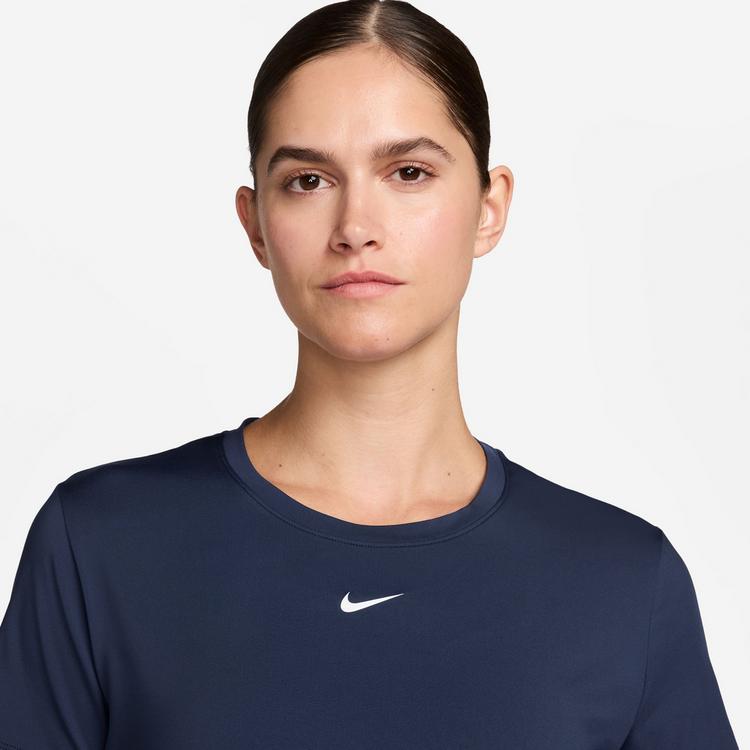 Nike Nike ONE CLASSIC Funktionsshirt Damen - midnight navy-white - 2 | SportScheck