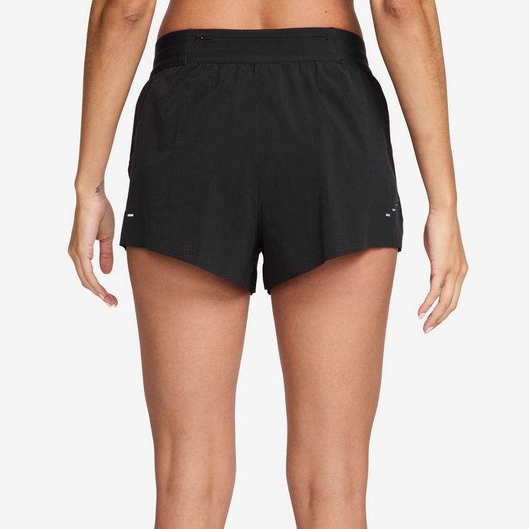 Nike Nike Swift Breathe Funktionsshorts Damen - black-black-white-reflective silv - 1 | SportScheck