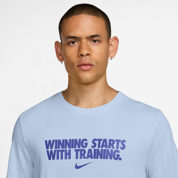 Nike Nike DF Funktionsshirt Herren - hydrogen blue-persian violet - 2 | SportScheck